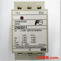 Japan (A)Unused,CN23211　低圧電源用アレスタ 1φ2W 120V ,Noise Filter / Surge Suppressor,Fuji