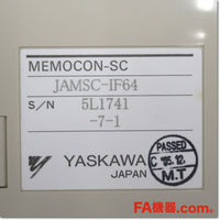 Japan (A)Unused,JAMSC-IF64  インターフェースモジュール ,PLC Related,Yaskawa