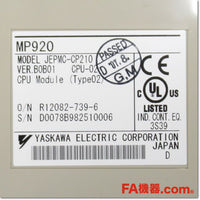Japan (A)Unused,JEPMC-CP210 CPUモジュール ,PLC Related,Yaskawa 