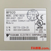 Japan (A)Unused,JEPMC-CM230 DeviceNet I/F モジュール ,PLC Related,Yaskawa 