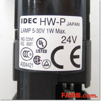 Japan (A)Unused,HW1P-2Q4W φ22 LED AC/DC24V ,Indicator<lamp> ,IDEC </lamp>