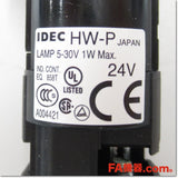 Japan (A)Unused,HW1P-2Q4W  φ22 パイロットライト 突形 LED照光 AC/DC24V ,Indicator <Lamp>,IDEC