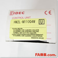 Japan (A)Unused,HW2L-M110Q4W  φ22　照光押しボタンスイッチ 角平形 1a AC/DC24V ,Illuminated Push Button Switch,IDEC