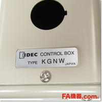 Japan (A)Unused,KGNW111Y  コントロールボックス 1点用 穴あり φ22 ,Control Box,IDEC