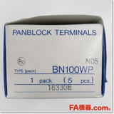 Japan (A)Unused,BN100WPN05  ターミナルブロック ねじ締め形 132A 5個入り ,Terminal Blocks,IDEC