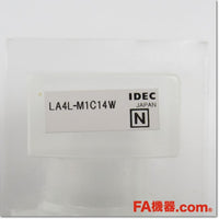 Japan (A)Unused,LA4L-M1C14W  φ16 照光押ボタンスイッチ 長角形3方向バリア付き 1c AC/DC24V ,Illuminated Push Button Switch,IDEC