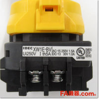 Japan (A)Unused,XW1E-BV401MR　φ22 非常停止用押ボタンスイッチ 1b 感電防止用カバー付 ,Emergency Stop Switch,IDEC