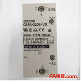 Japan (A)Unused,G3PA-220B-VD DC5-24V パワー・ソリッドステート・リレー ,Solid-State Relay / Contactor,OMRON