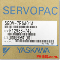 Japan (A)Unused,SGDV-7R6A01A  サーボパック AC200V 1kW パルス列指令形 ,Σ-V,Yaskawa