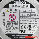 Japan (A)Unused,R87F-A4A93HP AC200V AC軸流ファン 92×t25mm ,Fan / Louvers,OMRON 