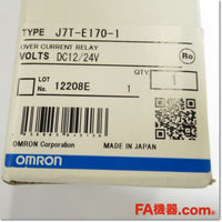 Japan (A)Unused,J7T-E170-1 DC12/24V technology,Thermal Relay,OMRON 