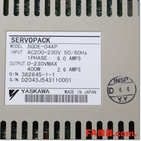 Japan (A)Unused,SGDE-04AP ACサーボパック 単相200V 400W ,Σ ​​Series Amplifier Other,Yaskawa 