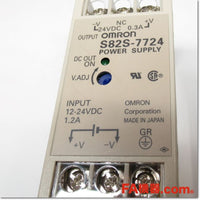 Japan (A)Unused,S82S-7724 スイッチング・パワーサプライ IN:DC12-24V OUT:DC24V 0.3A,DC24V Output,OMRON