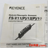 Japan (A)Unused,FS-V11 デジタルファイバアンプ 親機,Fiber Optic Sensor Amplifier,KEYENCE