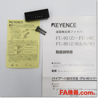 Japan (A)Unused,FU-93Z Japanese equipment,Fiber Optic Sensor Module,KEYENCE 