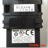 Japan (A)Unused,SLD44N-1TH2BR 40mm indicator AC200/220V indicator,Indicator<lamp> ,IDEC </lamp>