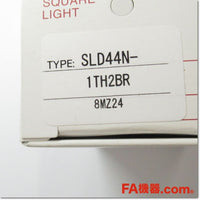 Japan (A)Unused,SLD44N-1TH2BR 角形表示灯 40mm角 単色全面照光 AC200/220V トランス式,Indicator <Lamp>,IDEC