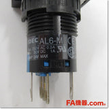 Japan (A)Unused,AL6H-M14PW φ16 照光押ボタンスイッチ 長角形 1c AC/DC24V,Illuminated Push Button Switch,IDEC