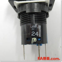 Japan (A)Unused,AL6H-M14PW φ16 照光押ボタンスイッチ 長角形 1c AC/DC24V,Illuminated Push Button Switch,IDEC 