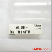 Japan (A)Unused,AL6H-M14PW φ16 照光押ボタンスイッチ 長角形 1c AC/DC24V,Illuminated Push Button Switch,IDEC