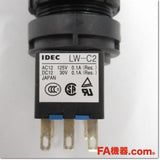 Japan (A)Unused,LW2B-M1C2LA φ22 押ボタンスイッチ 正角形 2c,Push-Button Switch,IDEC