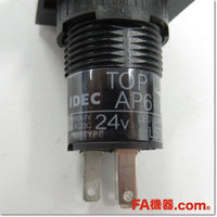 Japan (A)Unused,AP6GS54R φ16 小形表示灯 長角形3方向バリア付 AC/DC24V,Indicator <Lamp>,IDEC