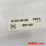 Japan (A)Unused,AL6Q-M14R φ16 照光押ボタンスイッチ 正角形 1c AC/DC24V,Illuminated Push Button Switch,IDEC 