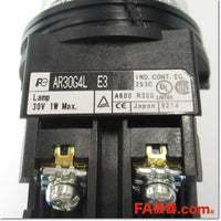 Japan (A)Unused,AR30G4L-20E3G φ30 automatic switch AC/DC24V,Illuminated Push Button Switch,Fuji 