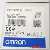 Japan (A)Unused,A22TK-2LR-02-K01 Japanese equipment,Selector Switch,OMRON 