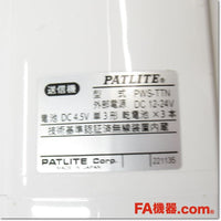 Japan (A)Unused,PWS-TTN-W ワイヤレスコントロールユニット 送信機,PATLITE Other,PATLITE