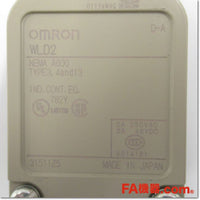 Japan (A)Unused,WLD2 2回路リミットスイッチ トップローラ・プランジャ形,Limit Switch,OMRON