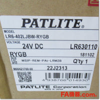 Japan (A)Unused,LR6-402LJBW-RYGB φ60 積層信号灯 ボール取付 点滅・ブザー付き DC24V,Laminated Signal Lamp<signal tower> ,PATLITE </signal>