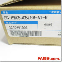 Japan (A)Unused,SC-PWS5JCBL5M-A1-H MR-J4/JN用電源ケーブル高屈曲寿命品 5m,MR Series Peripherals,MITSUBISHI 