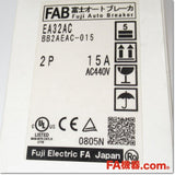 Japan (A)Unused,EA32AC オートブレーカ 2P 15A,MCCB 3 Poles,Fuji