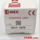 Japan (A)Unused,HW1P-1M2W φ22 パイロットライト 丸平形 記名式 LED照光 AC200/220V,Indicator <Lamp>,IDEC