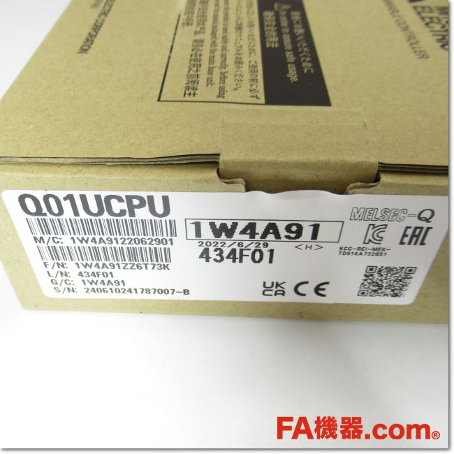 Japan (A)Unused,Q01UCPU ユニバーサルモデルQCPU,อะไหล่เครื่องจักร,Machine Parts ...