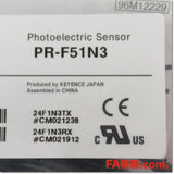 Japan (A)Unused,PR-F51N3 Japanese electronic equipment,Built-in Amplifier Photoelectric Sensor,KEYENCE 