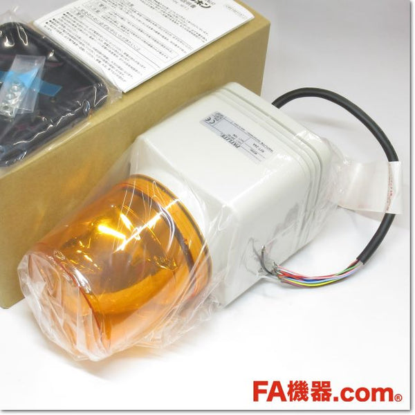 Japan (A)Unused,RFT-24A-Y φ100 電子音内蔵LED回転灯 DC24V
