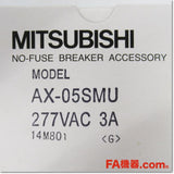 Japan (A)Unused,AX-05SMU ノーヒューズ遮断器NF50-SMU用 補助スイッチ,Peripherals / Low Voltage Circuit Breakers And Other,MITSUBISHI