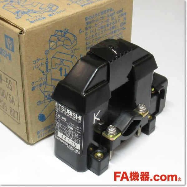 Japan (A)Unused,CW-5S 500/5A 計器用低圧変流器