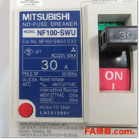 Japan (A)Unused,NF100-SWU 3P 30A ノーヒューズ遮断器,MCCB 3 Poles,MITSUBISHI