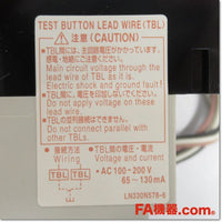 Japan (A)Unused,NV50-CSA 2P 50A 30mA AX-1LS TBL-1R 漏電遮断器 補助スイッチ、テストリード線付き,Earth Leakage Circuit Breaker 2-Pole,MITSUBISHI
