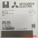 Japan (A)Unused,NV63-CV 3P 10A 30mA 漏電遮断器,Earth Leakage Breaker 3-Pole,MITSUBISHI