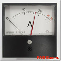 Japan (A)Unused,YS-8NAA 0-20-60A DRCT BR Ammeter,Ammeter,MITSUBISHI 