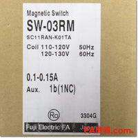 Japan (A)Unused,SW-03RM AC110-120V 1b×2 0.1-0.15A 可逆形電磁開閉器,Reversible Type Electromagnetic Switch,Fuji