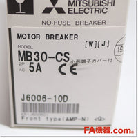 Japan (A)Unused,MB30-CS 2P 5A モータブレーカ,MCCB 2-Pole,MITSUBISHI