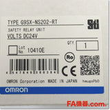 Japan (A)Unused,G9SX-NS202-RT Safety Module DC24V,Safety Module / I / O Terminal,OMRON 