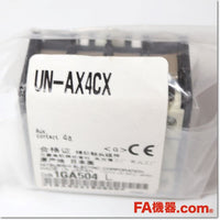 Japan (A)Unused,UN-AX4CX 4a 補助接点ユニット,Electromagnetic Contactor / Switch Other,MITSUBISHI