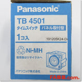 Japan (A)Unused,TB4501 パネル取付型 タイムスイッチ 1回路型,Time Switch,Panasonic