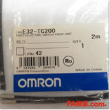 Japan (A)Unused,E32-TC200 2m fiber optic sensor module,Fiber Optic Sensor Module,OMRON 